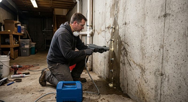 Basement Foundation Repair in Chesterfield County, VA