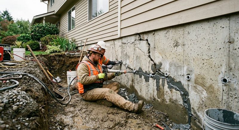 Basement Foundation Repair in Chesterfield County, VA
