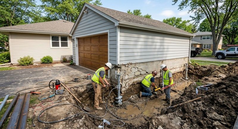 Basement Foundation Repair in Goochland County, VA