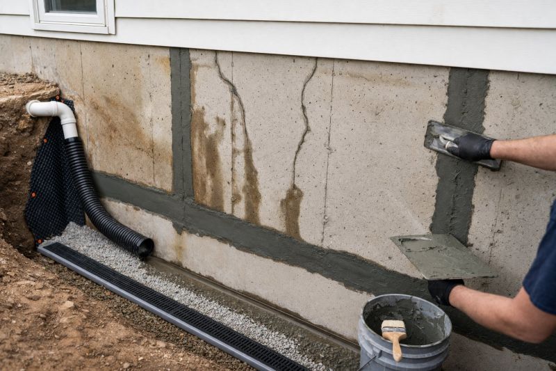 Basement Foundation Repair in Midlothian, VA