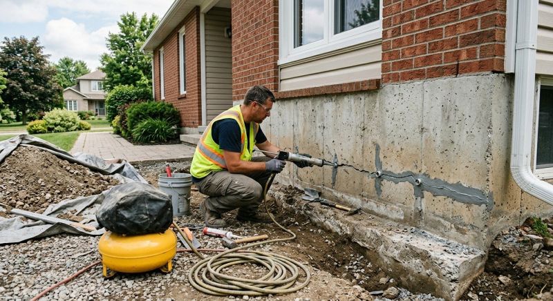 Basement Foundation Repair in Petersburg, VA