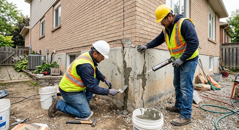 Building Foundation Repair in Midlothian, VA