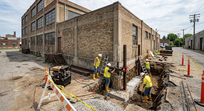Building Foundation Repair in Powhatan, VA