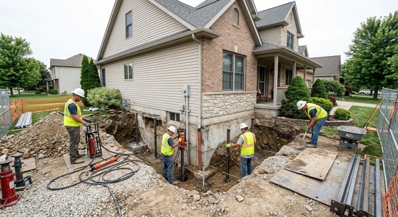 Building Foundation Repair in Rockville, VA