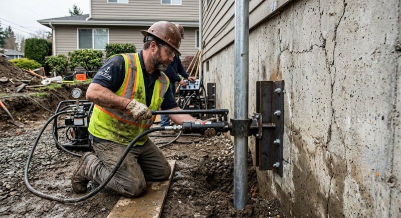 Concrete Foundation Leveling in Chesterfield, VA