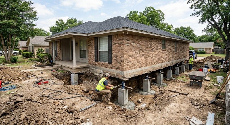 Concrete Foundation Leveling in Powhatan, VA