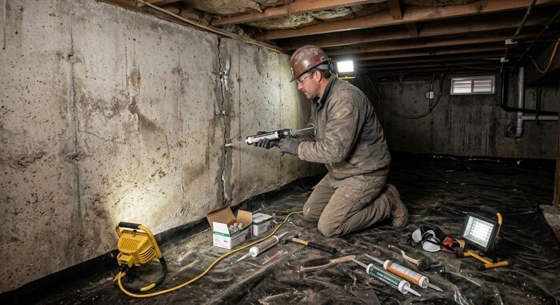 Concrete Foundation Repair in Amelia Court House, VA