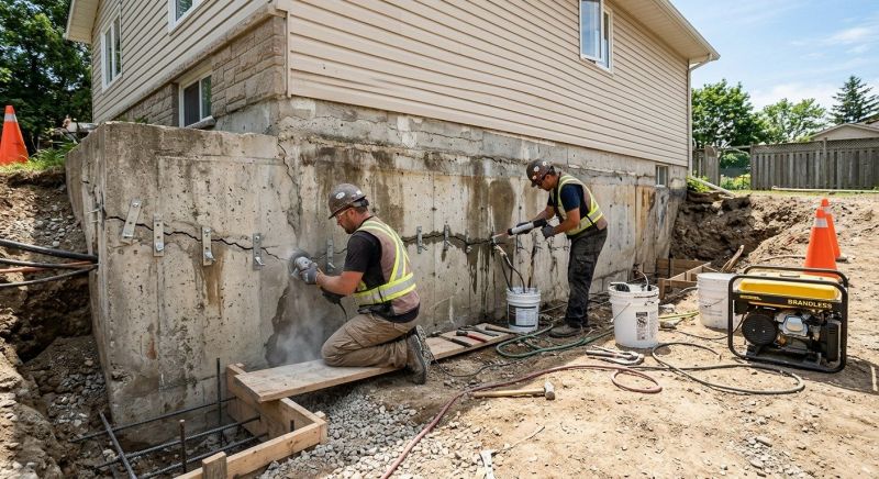 Concrete Foundation Repair in Amelia Court House, VA