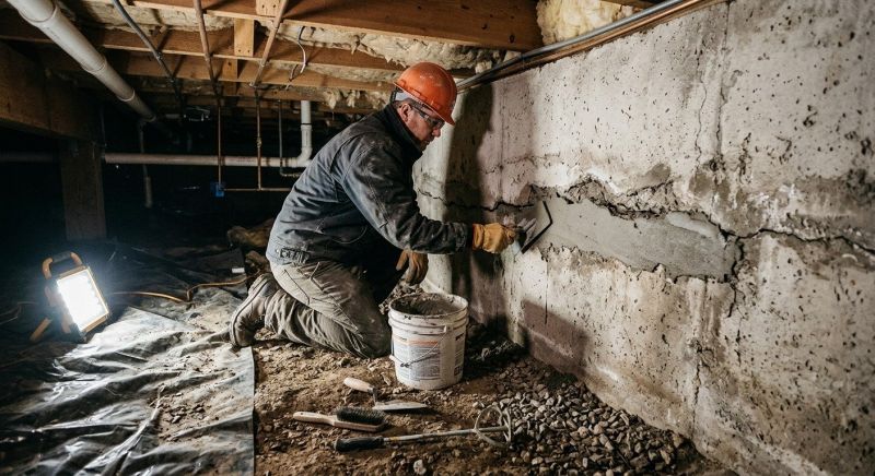 Concrete Foundation Repair in Amelia Court House, VA