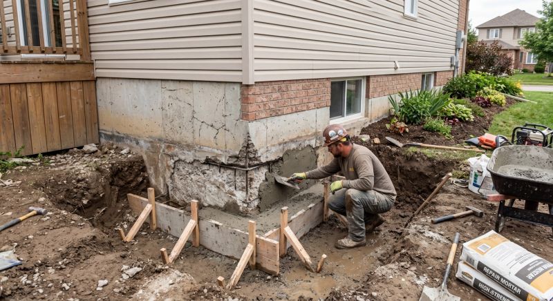 Concrete Foundation Repair in Chesterfield County, VA