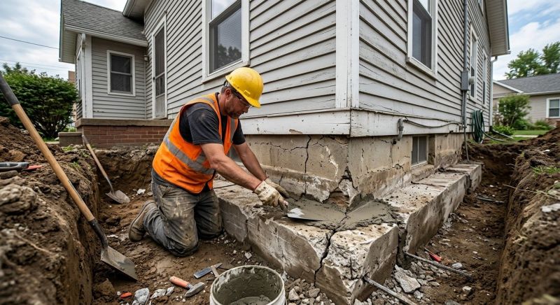 Concrete Foundation Repair in Henrico County, VA