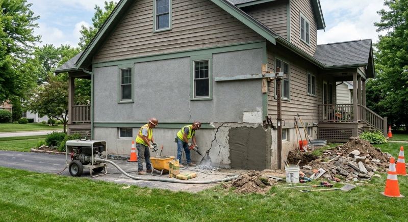 Concrete Foundation Repair in Mechanicsville, VA