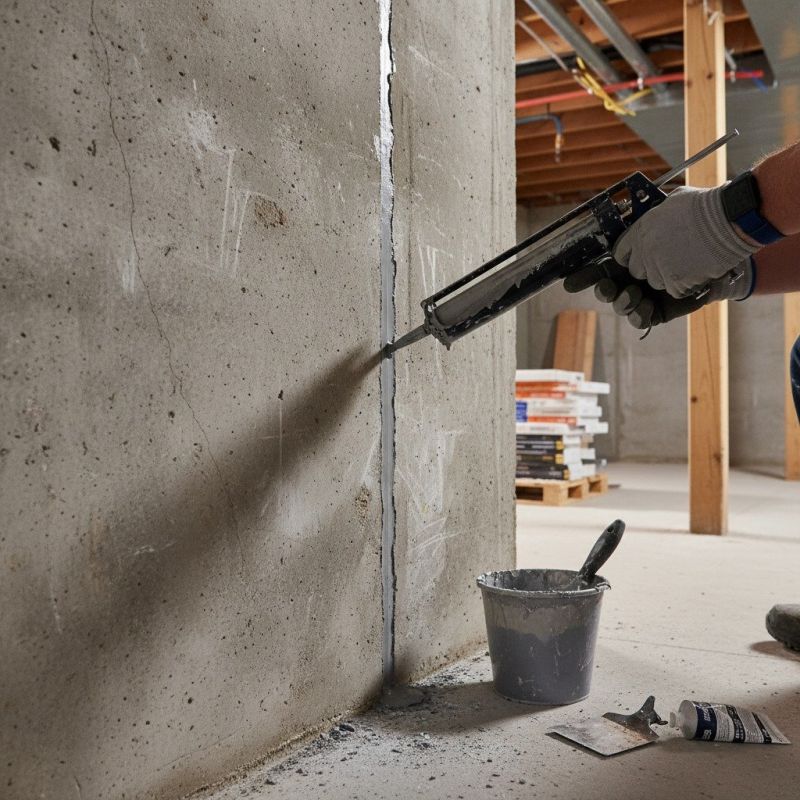 Cracked Basement Floor Repair in Midlothian, VA