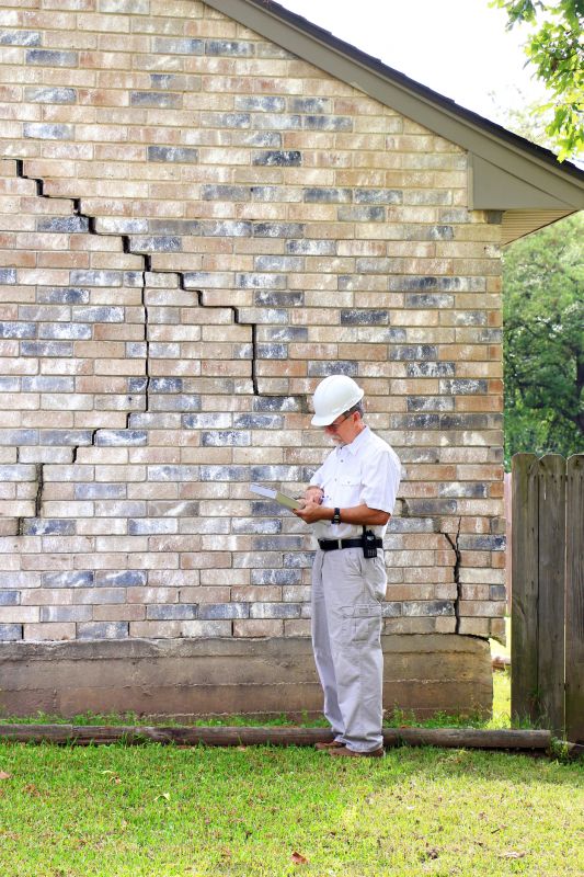 Cracked Foundation Repair in Amelia County, VA