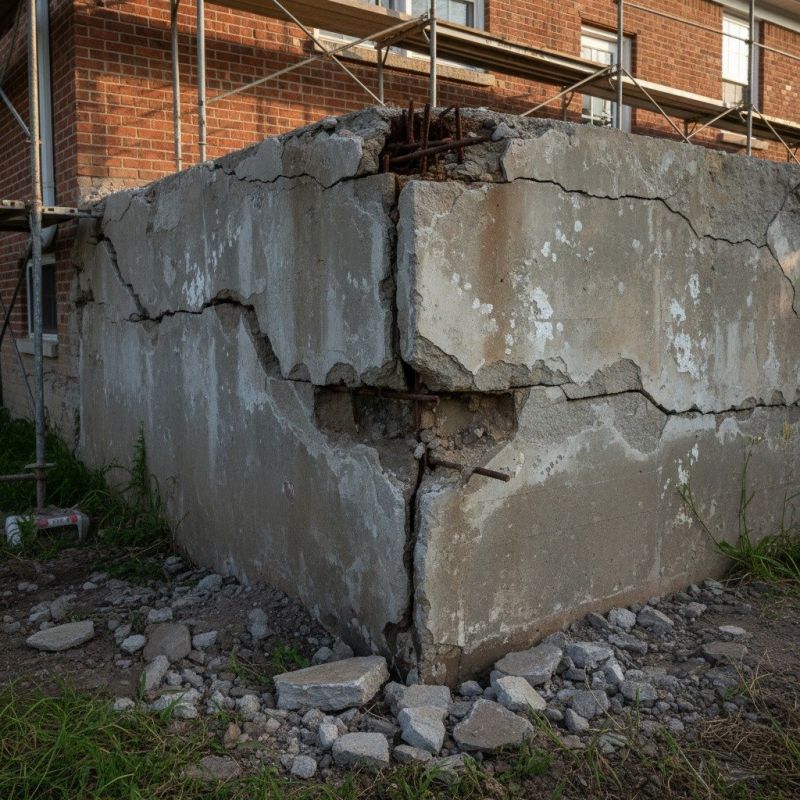 Cracked Foundation Repair in Mechanicsville, VA