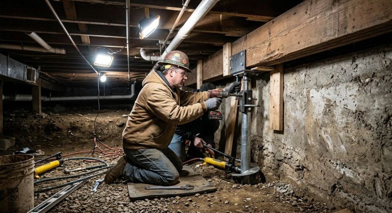 Crawl Space Leveling in Midlothian, VA