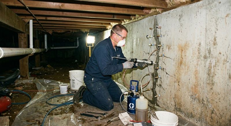 Crawlspace Foundation Repair in Rockville, VA