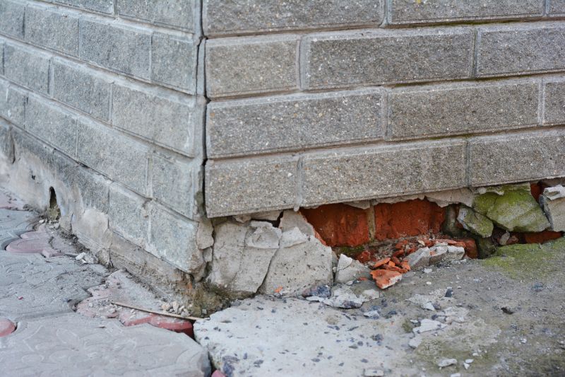 Foundation Damage Repair in Dinwiddie, VA