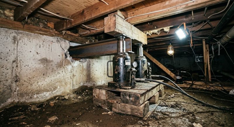 Foundation Jacking in Chesterfield, VA
