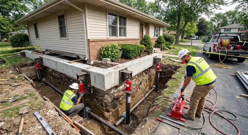 Foundation Jacking in Glen Allen, VA