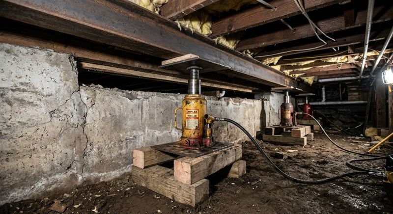 Foundation Jacking in Glen Allen, VA