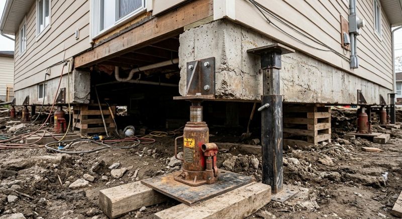 Foundation Jacking in Goochland County, VA