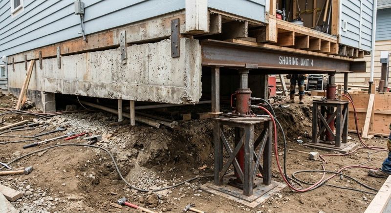 Foundation Jacking in Petersburg, VA