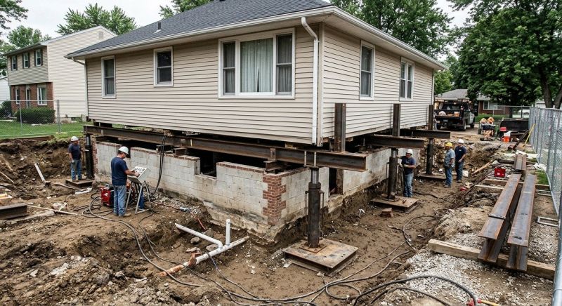 Foundation Lifting in Chesterfield, VA