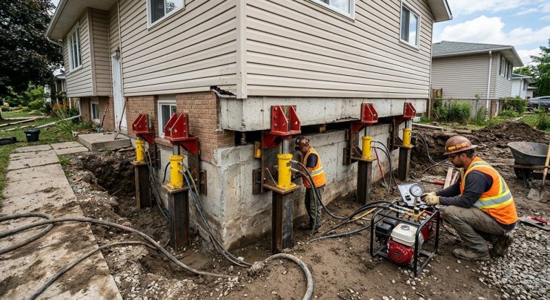 Foundation Lifting in Chesterfield, VA
