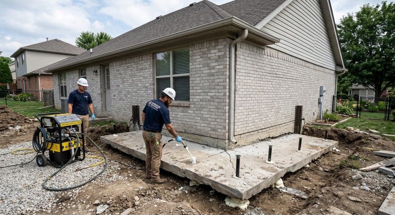 Foundation Lifting in Petersburg, VA