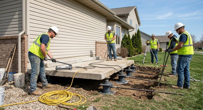 Foundation Lifting in Powhatan, VA