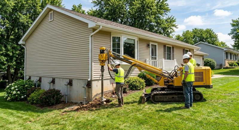 Foundation Raising in Dinwiddie County, VA