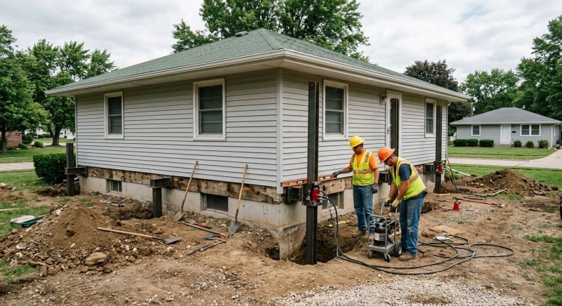 Foundation Raising in Dinwiddie, VA