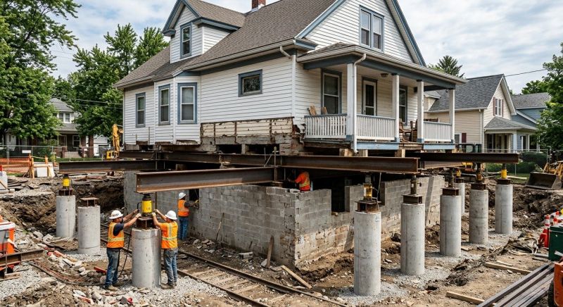 Foundation Raising in Powhatan, VA