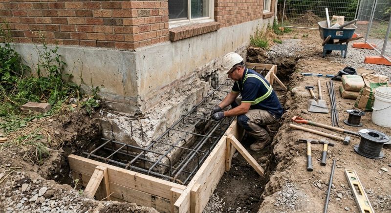Foundation Repair in Amelia Court House, VA