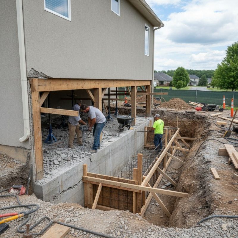 Foundation Repair in Powhatan, VA
