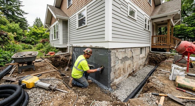 Foundation Restoration in Midlothian, VA