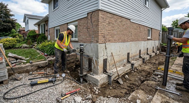 Foundation Stabilizing in Dinwiddie County, VA