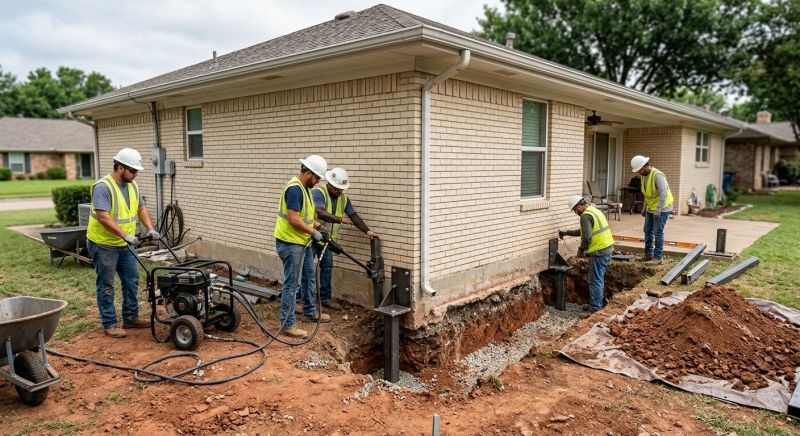 Foundation Stabilizing in Goochland County, VA