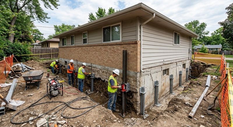 Foundation Strengthening in Midlothian, VA