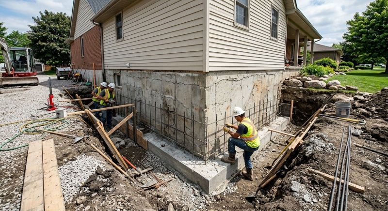 Foundation Strengthening in Midlothian, VA