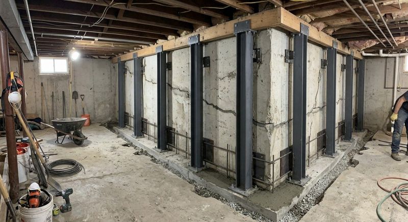 Foundation Strengthening in Midlothian, VA