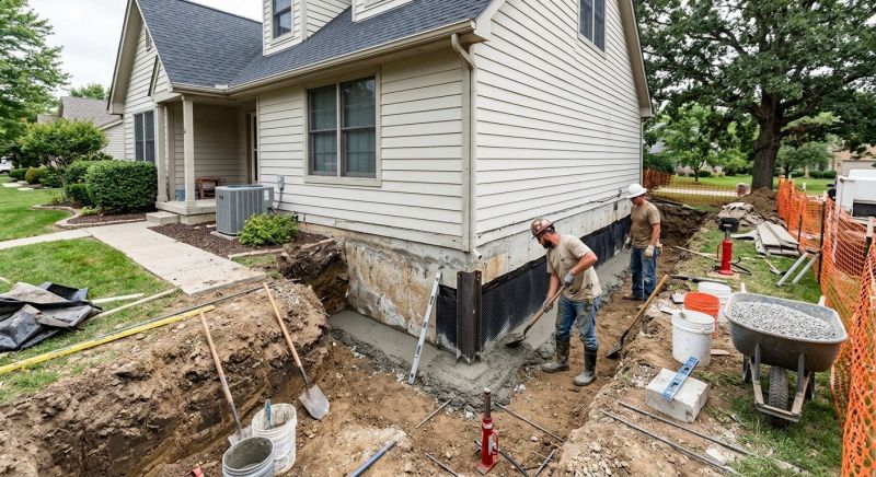 Foundation Structural Repair in Dinwiddie County, VA