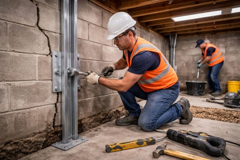 Foundation Structural Repair in Goochland County, VA