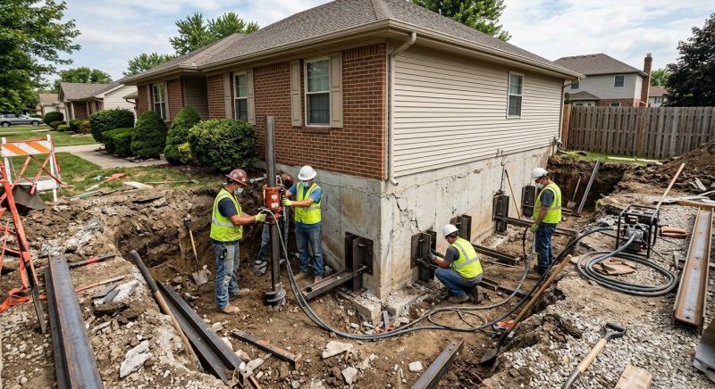 Foundation Structural Repair in Henrico County, VA