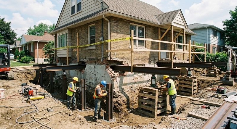 Foundation Structural Repair in Midlothian, VA