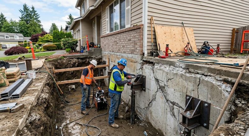 Foundation Structural Repair in Rockville, VA