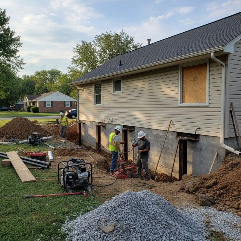 Home Foundation Repair in Moseley, VA