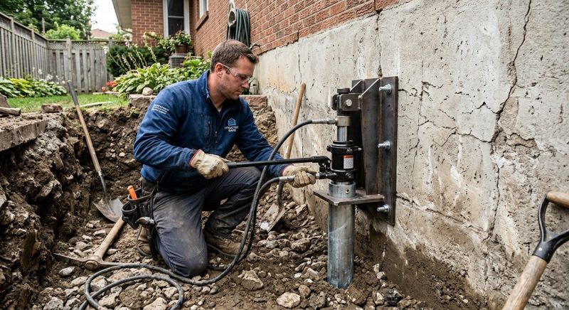 House Foundation Leveling in Midlothian, VA