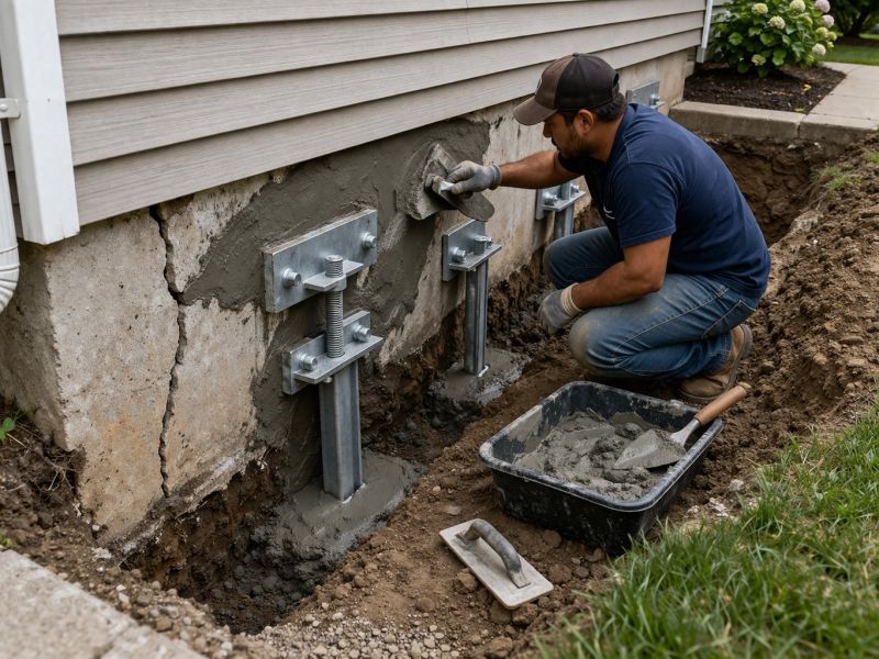 House Foundation Repair in Ashland, VA